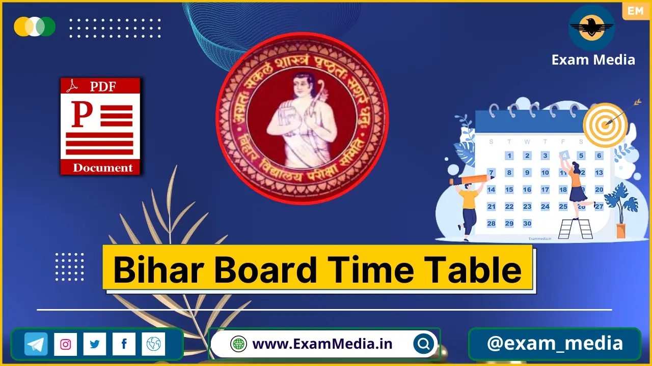 Bihar-Board-Timetable